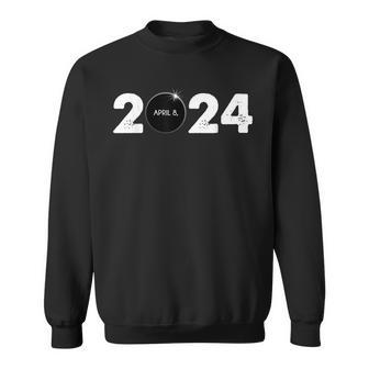Total Solar Eclipse April 8 2024 Path Of Totality Sweatshirt | Mazezy