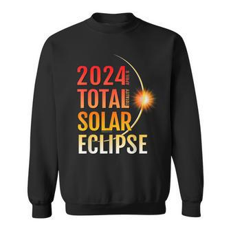 Total Solar Eclipse Totality April 8 2024 11 Sweatshirt | Mazezy