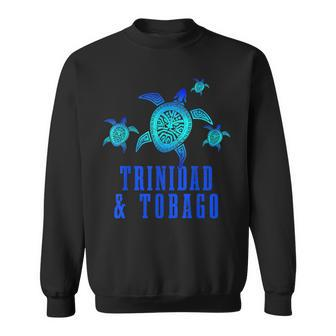 Trinidad & Tobago Sea Turtles Scuba Diving Diver Souvenir Men Women Sweatshirt Graphic Print Unisex - Seseable