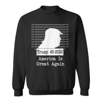 Trump Arrested Prisoner Jail Shot Sweatshirt | Mazezy