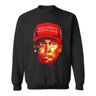 Trump Make America Gleeful Again T Sweatshirt | Mazezy UK