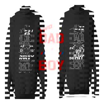 Two Fast Birthday Decorations Dad Of The Birthday Boy Sweatshirt - Thegiftio UK