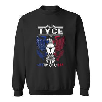 Tyce Name - Tyce Eagle Lifetime Member Gif Sweatshirt - Seseable