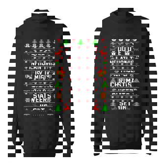 Ugly Christmas Due To Inflation Ugly Christmas Sweaters Mens V2 Men Women Sweatshirt Graphic Print Unisex - Thegiftio