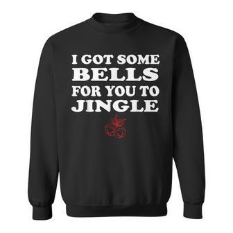 Ugly Christmas Sweater Style Jingle My Bells For Men Xmas Men Women Sweatshirt Graphic Print Unisex - Seseable