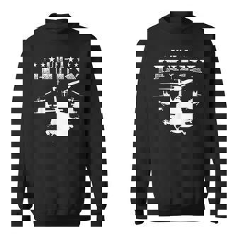 Uh-1 Huey Helicopter Pilot Huey Crew Chief Door Gunner Sweatshirt | Seseable UK