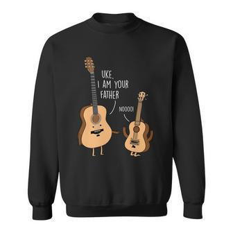 Uke I Am Your Father Guitar Ukulele Sweatshirt - Monsterry UK