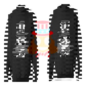 Uncle Sam Poop Funny 4Th Of July Sweatshirt | Mazezy