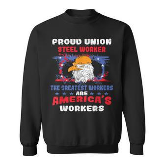 Union Sl Worker For Patriotic Workers Men Women Sweatshirt Graphic Print Unisex - Thegiftio UK