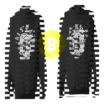 Unique Thats My Girl 6 Softball Player Mom Or Dad Gifts Sweatshirt - Thegiftio