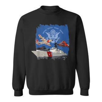 United State Coast Guard Sweatshirt - Seseable
