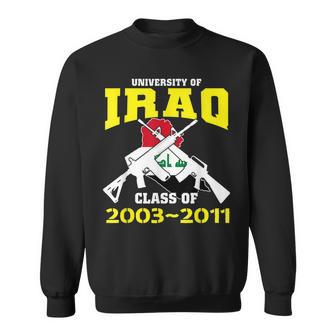 University Of Iraq War Veteran Sweatshirt | Seseable UK
