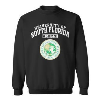 University Of South Florida Alumni Est Sweatshirt | Mazezy
