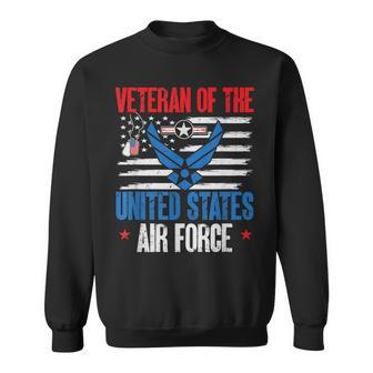 Us Air Force Veteran Veteran Of The United States Air Force V2 Sweatshirt - Seseable