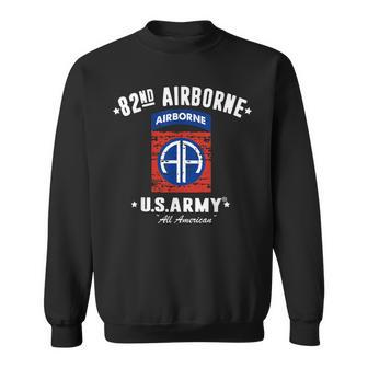 Us Army 82Nd Airborne Division All American Vintage Sweatshirt - Seseable