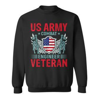 Us Army Combat Engineer Veteran Sweatshirt | Mazezy