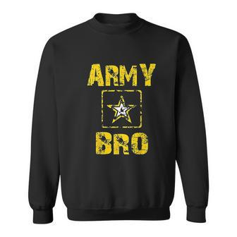 Us Army Proud Brother Army Men Women Sweatshirt Graphic Print Unisex - Thegiftio UK