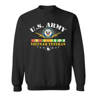 Us Army Vietnam Veteran Veteran Vietnam Army Sweatshirt - Seseable