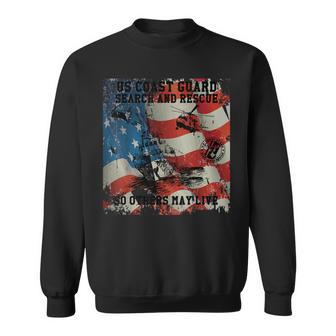 Us Coast Guard Search And Rescue Sweatshirt - Seseable