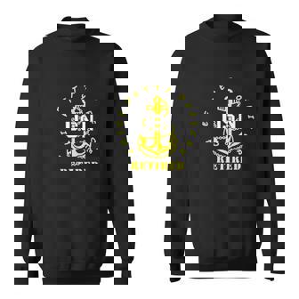 Us Navy Cpo Chief Petty Officer Retired V2 Men Women Sweatshirt Graphic Print Unisex - Thegiftio