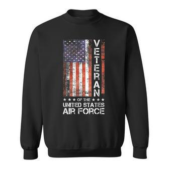 US Veteran Of The Air Force Veterans Men Women Sweatshirt Graphic Print Unisex - Seseable