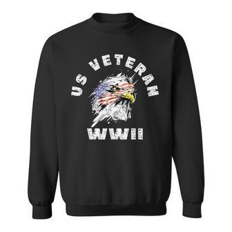Us Veteran Wwii - Military War Campaign Sweatshirt - Seseable