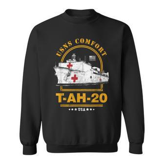 Usns Comfort Tah20 Hospital Ship Sweatshirt | Mazezy