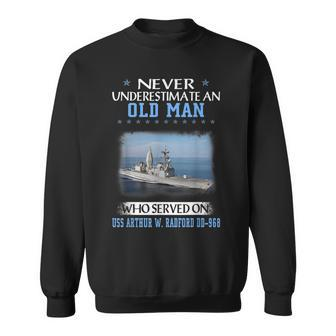 Uss Arthur W Radford Dd-968 Destroyer Class Father Day Sweatshirt - Seseable