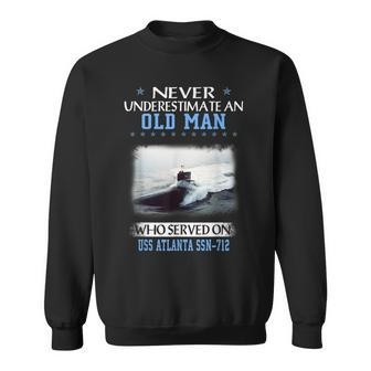 Uss Atlanta Ssn-712 Submarine Veterans Day Father Day Gift Sweatshirt - Seseable