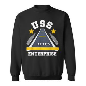Uss Enterprise Aircraft Carrier Military Veteran Sweatshirt - Seseable