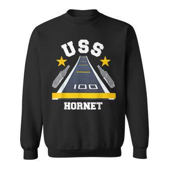 Uss Hornet Aircraft Carrier Military Veteran Sweatshirt - Seseable