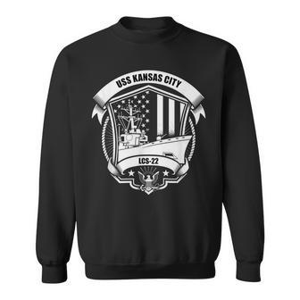 Uss Kansas City Lcs-22 Sweatshirt - Seseable