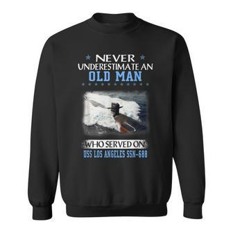 Uss Los Angeles Ssn-688 Submarine Veterans Day Father Day Sweatshirt - Seseable