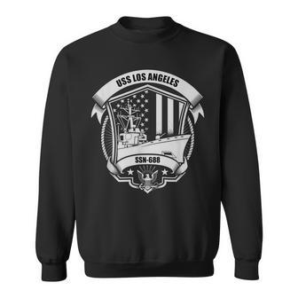 Uss Los Angeles Ssn-688 Sweatshirt - Seseable