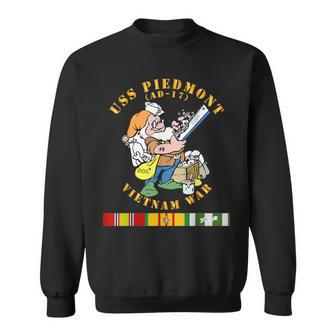 Uss Piedmont Ad-17 Vietnam War Sweatshirt - Seseable