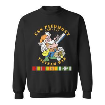 Uss Piedmont Ad-17 Vietnam War Sweatshirt - Seseable