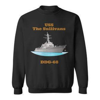 Uss The Sullivans Ddg-68 Navy Sailor Veteran Gift Sweatshirt - Seseable