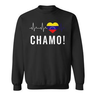 Venezuela Flag Pride Bandera Venezolana Camiseta Chamo Men Sweatshirt | Mazezy