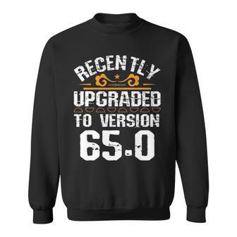 Version 650 - Funny 65Th Birthday Gift 65 Years Old Geek Sweatshirt - Seseable