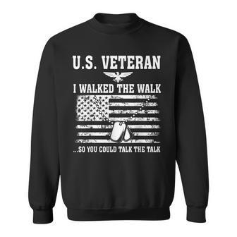 Veteran - Military Veteran Retirement Red Friday Men Women Sweatshirt Graphic Print Unisex - Seseable