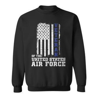 Veteran Of The United States Us Air Force Usaf Men Women Sweatshirt Graphic Print Unisex - Seseable