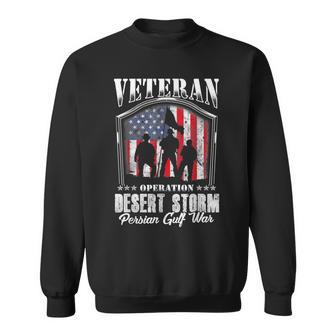 Veteran Operation Desert Storm Persian Gulf War Sweatshirt - Seseable