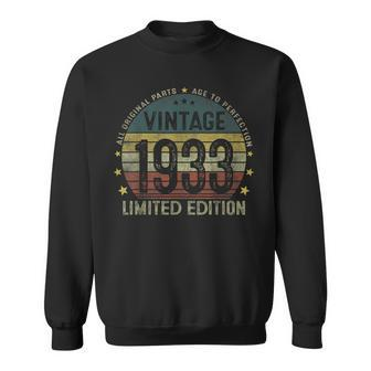 Vintage 1933 90 Years Old 90Th Birthday Gifts For Men V2 Sweatshirt | Mazezy