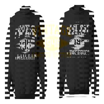 Vintage 1948 Limited Edition Year Of Birth Birthday Sweatshirt | Mazezy