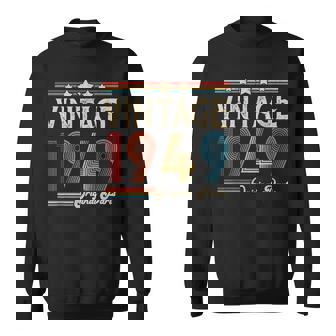 Vintage 1949 Original Parts 74 Years Old Gifts 74Th Birthday Sweatshirt | Mazezy