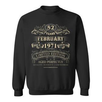 Vintage 1971 Sweatshirt für Frauen & Männer zum 52. Geburtstag - Seseable