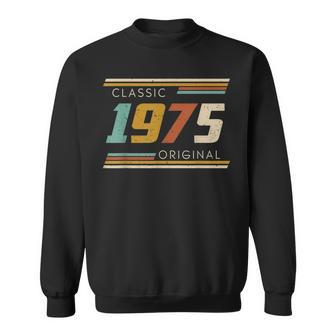 Vintage 1975 Made In 1975 47Th Birthday 47 Years Old Sweatshirt | Mazezy