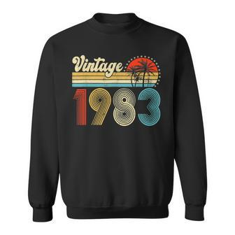 Vintage 1983 Made In 1983 40Th Birthday Gift 40 Year Old Sweatshirt - Seseable