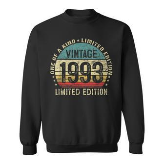 Vintage 1993 30Th Birthday Limited Edition 30 Year Old V2 Sweatshirt - Seseable