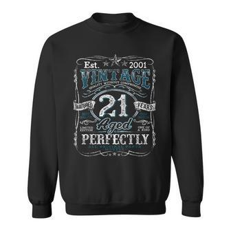 Vintage 2001 Limited Edition 21 Year Old 21St Birthday Sweatshirt | Mazezy CA